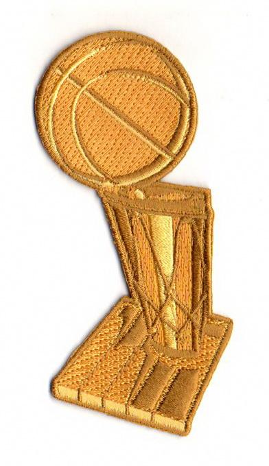 NBA Finals Champ Trophy Patch