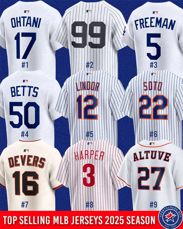 2025 top selling mlb player jerseys 2025 top selling mlb player jerseys