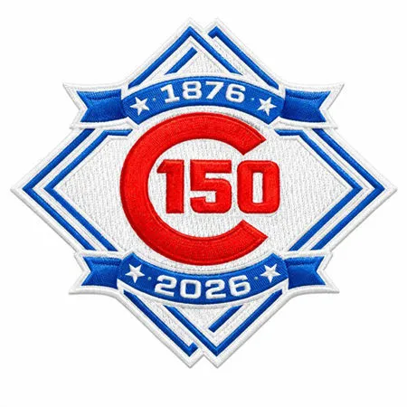 Cubs 150th Anniversary patch Cubs 150th Anniversary patch