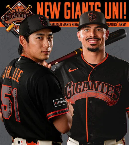 Giants 2026 new special “Gigantes” jerseys Giants 2026 new special “Gigantes” jerseys