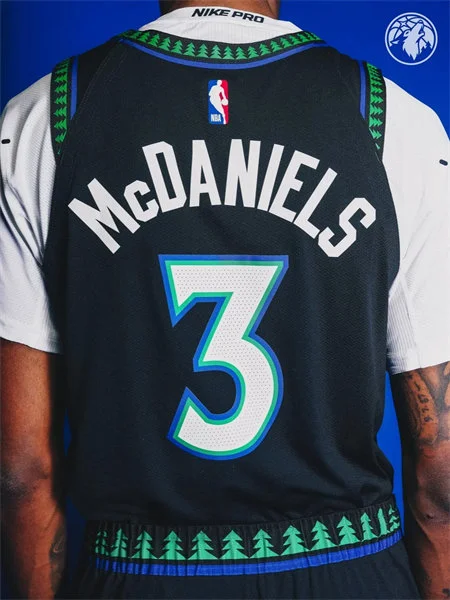 Stitched Minnesota Timberwolves 2026 Black Statement Classic Reimagined Jersey Stitched Minnesota Timberwolves 2026 Black Statement Classic Reimagined Jersey