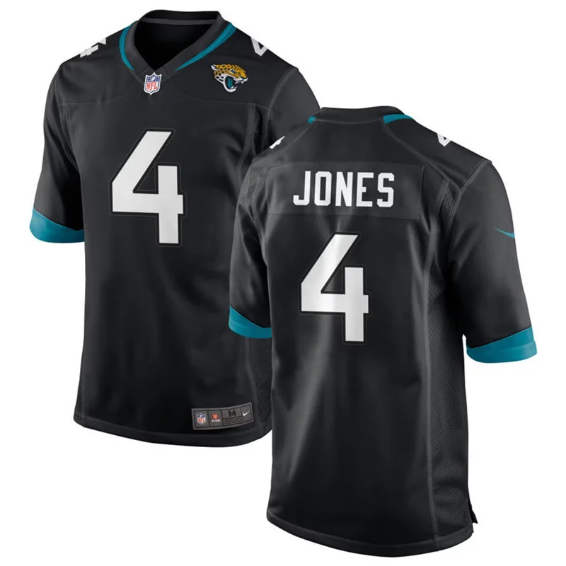 Mens Jacksonville Jaguars #4 Jarrian Jones Nike Black Vapor F.U.S.E. Limited Jersey