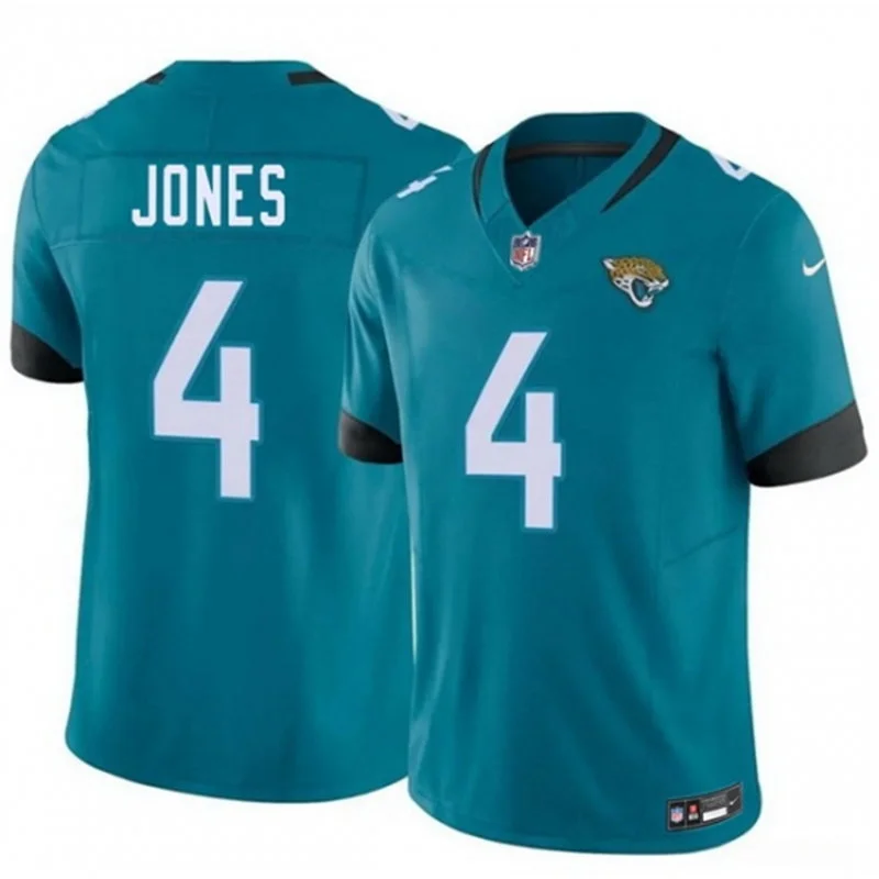 Mens Jacksonville Jaguars #4 Jarrian Jones Nike Teal Alternate F.U.S.E. Limited Jersey