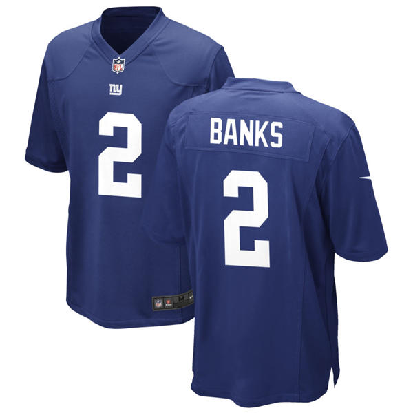 Youth New York Giants #2 Deonte Banks Nike Royal Limited Jersey