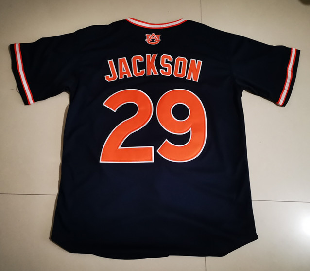 Mens Auburn Tigers #29 Bo Jackson Under Armour 2020 Navy College Baseball Game Jersey Mens Auburn Tigers #29 Bo Jackson Under Armour 2020 Navy College Baseball Game Jersey