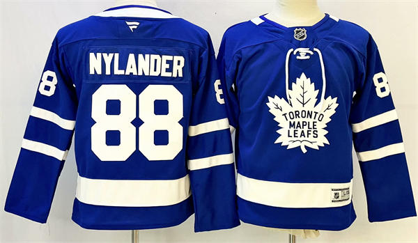 Men's Toronto Maple Leafs #88 William Nylander Fanatics Home Blue Premium Player Jersey
