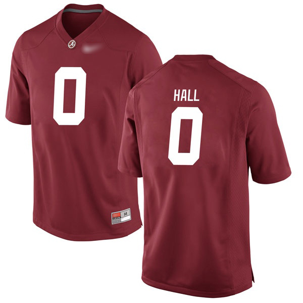 Donta Hall Alabama Crimson Tide Men's Jersey - #0 NCAA Crimson Game