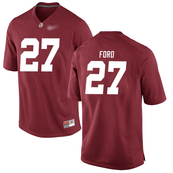 Jerome Ford Alabama Crimson Tide Men's Jersey - #27 NCAA Crimson Game