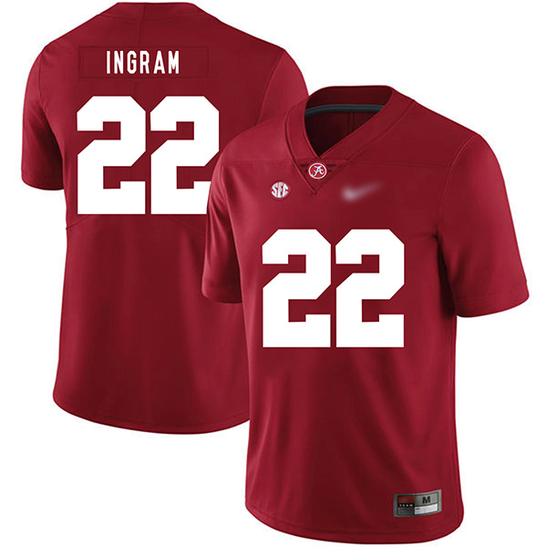 Mark Ingram Alabama Crimson Tide Men's Jersey - #22 NCAA Red Game Authentic