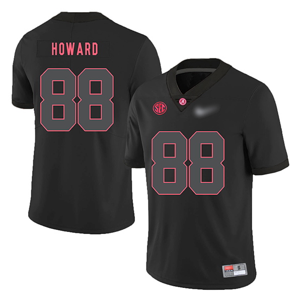 OJ Howard Alabama Crimson Tide Men's Jersey - #88 NCAA Black Game Authentic
