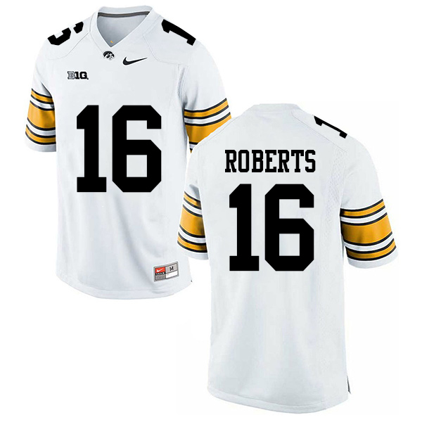 Kyshaun Bryan Iowa Hawkeyes Men's Jersey - #16 NCAA White Limited Away