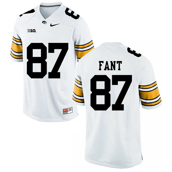 Noah Fant Iowa Hawkeyes Men's Jersey - #87 NCAA White Stitched Nike Authentic