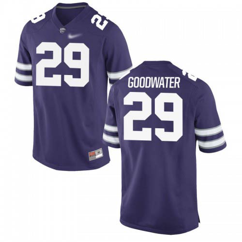 Bernard Goodwater Kansas State Wildcats Men's Jersey - #29 NCAA Purple Game