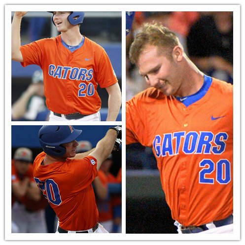 Florida Gators #20 Pete Alonso Nike 2016 Orange Gators College Baseball Jersey