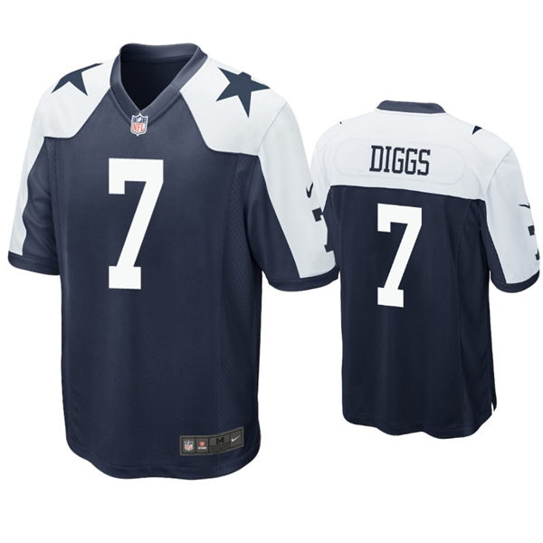 Youth Dallas Cowboys #7 Trevon Diggs Nike Navy Alternate Limited Jersey