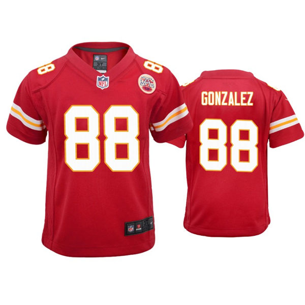 Youth Kansas City Chiefs Retired Player #88 Tony Gonzalez Nike Red Limited Jersey