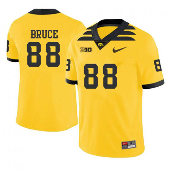 Mens Iowa Hawkeyes #88 Isaiah Bruce Nike Gold Alternate College Football Game Jersey Mens Iowa Hawkeyes #88 Isaiah Bruce Nike Gold Alternate College Football Game Jersey