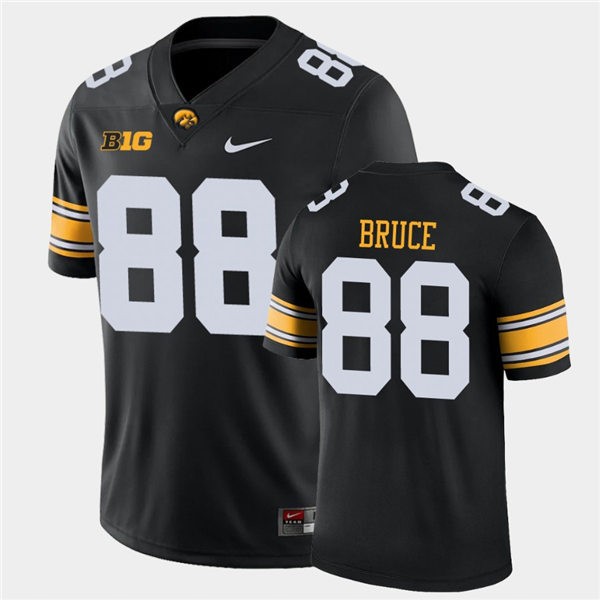 Mens Iowa Hawkeyes #88 Isaiah Bruce Nike Black College Football Game Jersey Mens Iowa Hawkeyes #88 Isaiah Bruce Nike Black College Football Game Jersey