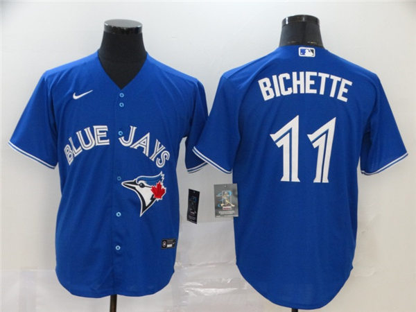 Men's Toronto Blue Jays #11 Bo Bichette Nike Royal Cool Base Jersey