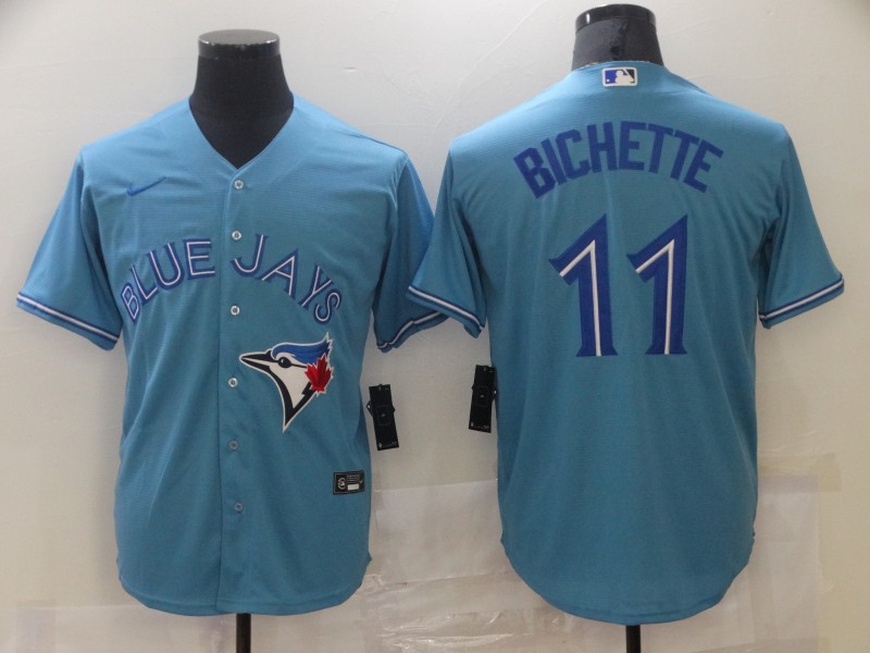 Youth Toronto Blue Jays #11 Bo Bichette Nike Powder Blue Cool Base Jersey