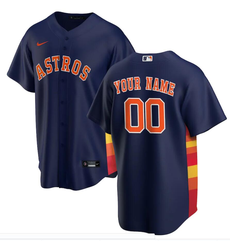 Houston Astros Nike Navy Alternate Limited Jersey