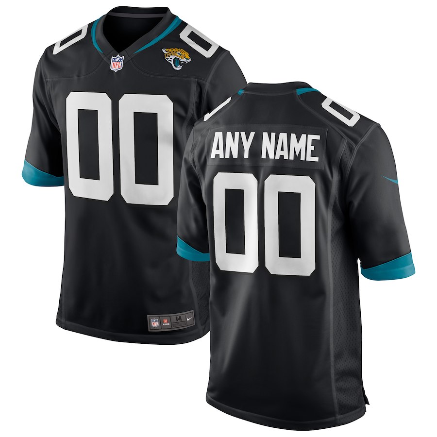 Jacksonville Jaguars Custom Nike Black Vapor F.U.S.E. Limited Jersey