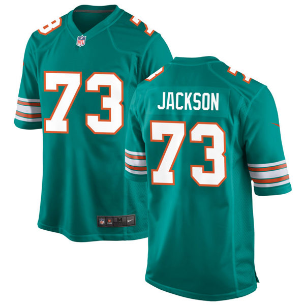 Youth Miami Dolphins #73 Austin Jackson Nike Aqua Retro Alternate Vapor Limited Jersey