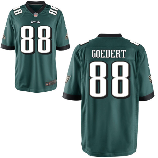 Youth Philadelphia Eagles #88 Dallas Goedert Nike Midnight Green Limited Jersey 