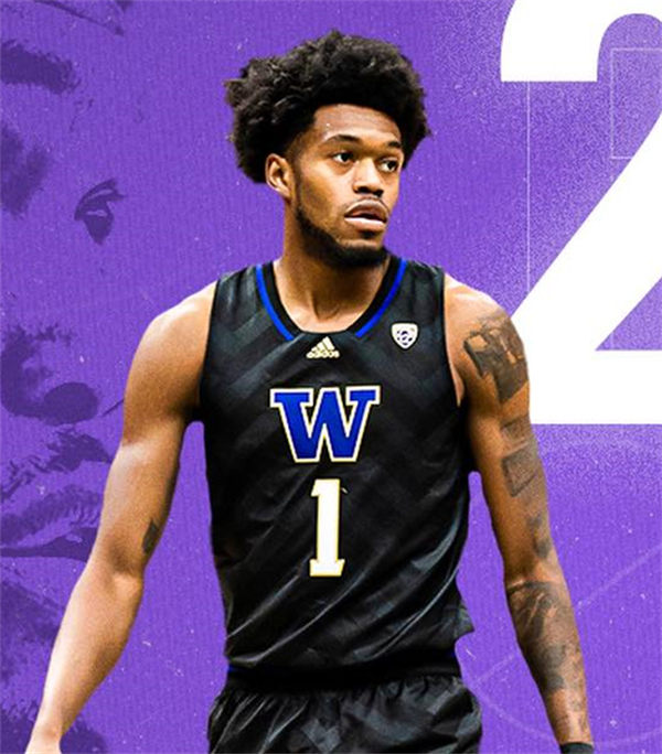 Mens Youth Washington Huskies Custom Adidas 2022 PAC12 Black Basketball Game Jersey