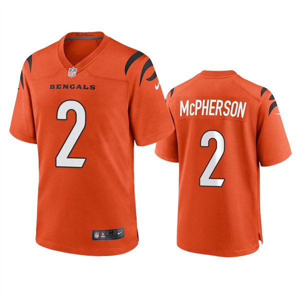 Youth Cincinnati Bengals #2 Evan McPherson Nike Orange Limited Jersey