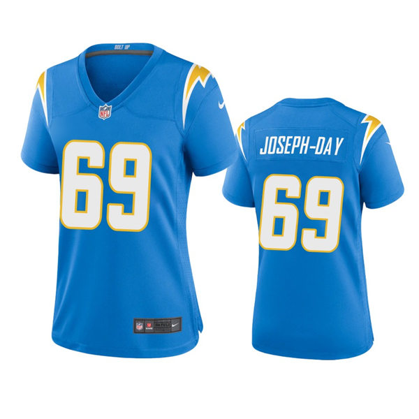 Womens Los Angeles Chargers #69 Sebastian Joseph-Day Nike Powder Blue Limited Jersey