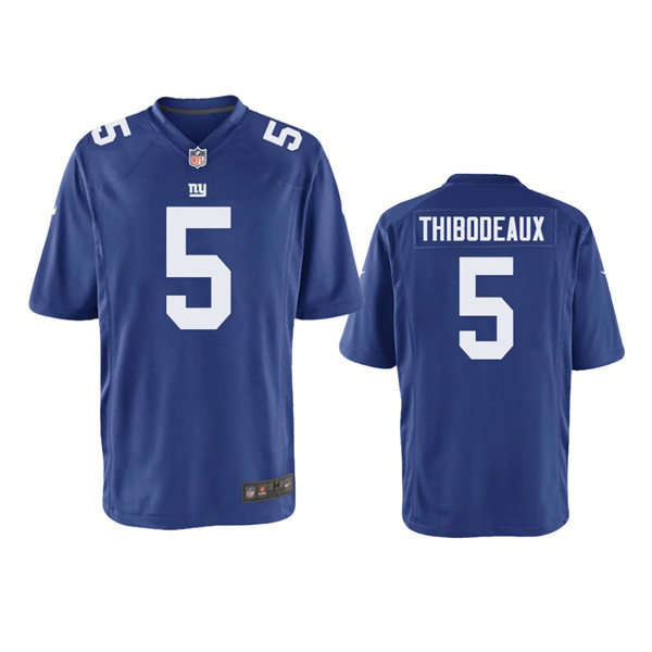 Youth New York Giants #5 Kayvon Thibodeaux Nike Royal Limited Jersey