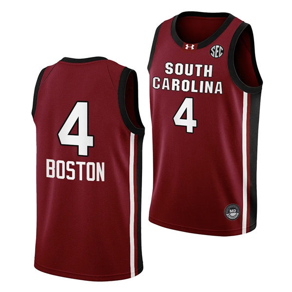 Unisex South Carolina Gamecocks #4 Aliyah Boston 2023-24 Garnet Alternate Women's Basketball Jersey