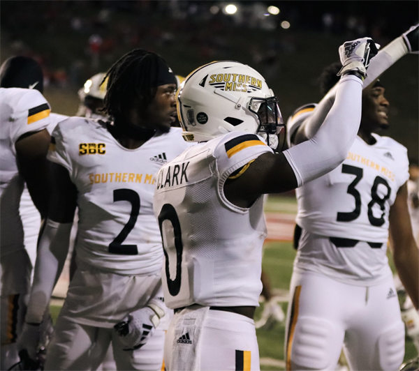 Southern Miss Golden Eagles Custom 2025 Football Game Jersey White