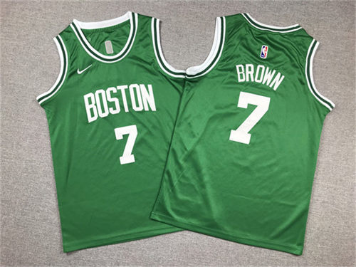 Youth Boston Celtics #7 Jaylen Brown