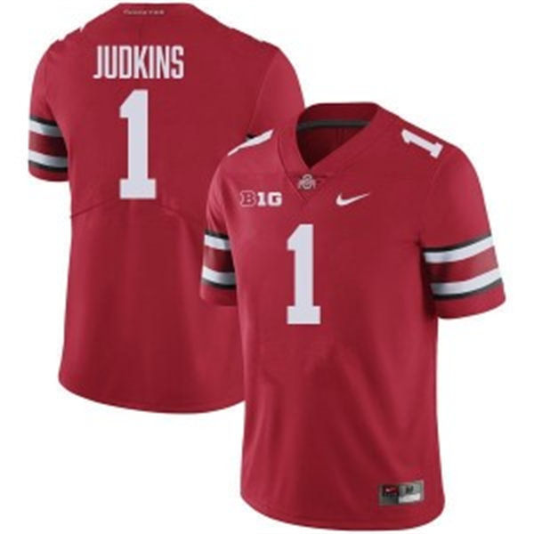 Mens Ohio State Buckeyes #1 Quinshon Judkins F.U.S.E. Limited Scarlet College Football Game Jersey(3)