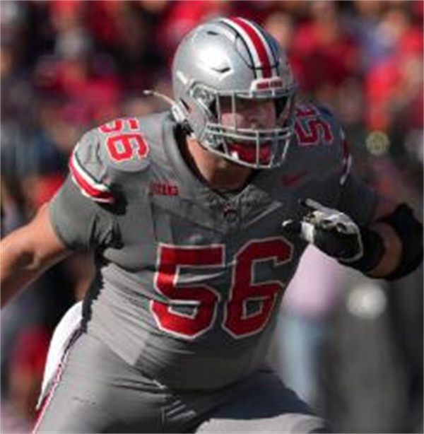 Mens Ohio State Buckeyes #56 Seth McLaughlin Alternate Gary Limited Football Jersey(1)
