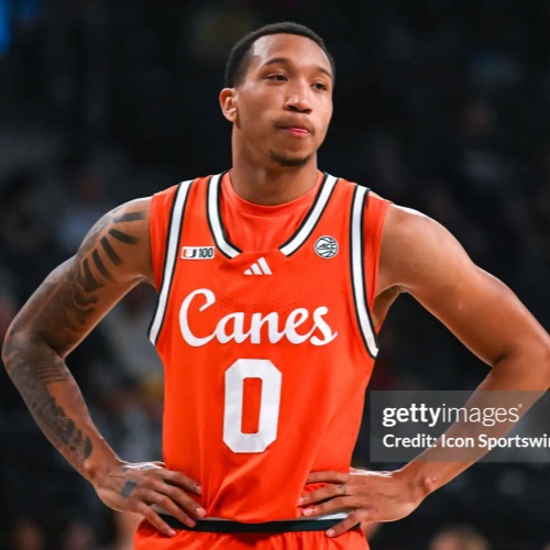Miami Hurricanes Custom Adidas 2026 Orange Canes Basketball Game Jersey