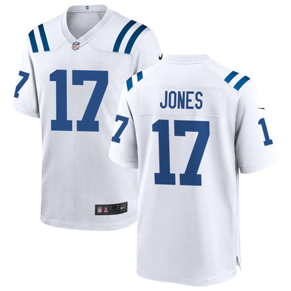 Youth Indianapolis Colts #17 Daniel Jones Nike White Limited Jersey