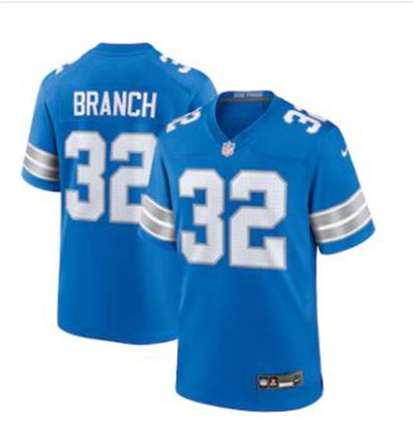 Youth Detroit Lions #32 Brian Branch Nike Blue Vapor F.U.S.E. Limited Jersey