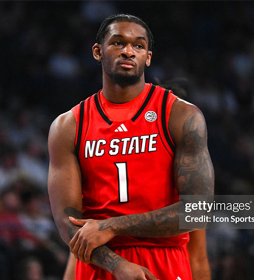 N.C. State Wolfpack Custom 2025 Red Basketball Game Jersey