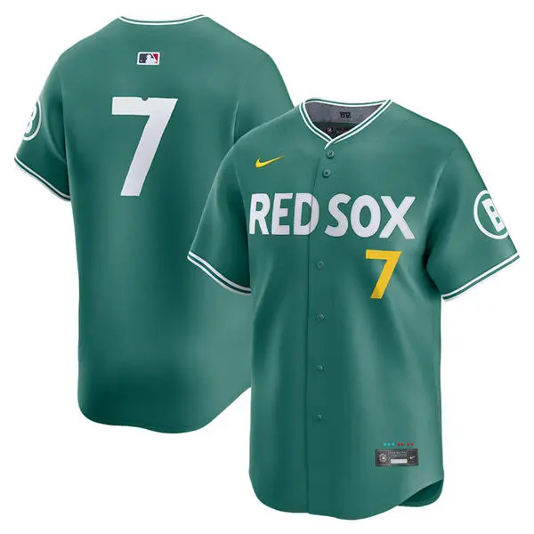 Womens Boston Red Sox #7 Masataka Yoshida Green 2025 City Connect 2.0 Limited Jersey 