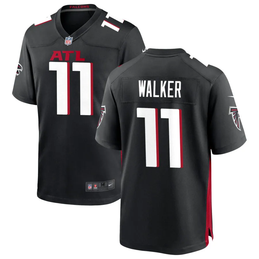 Youth Atlanta Falcons #11 Jalon Walker Nike Black Limited Jersey