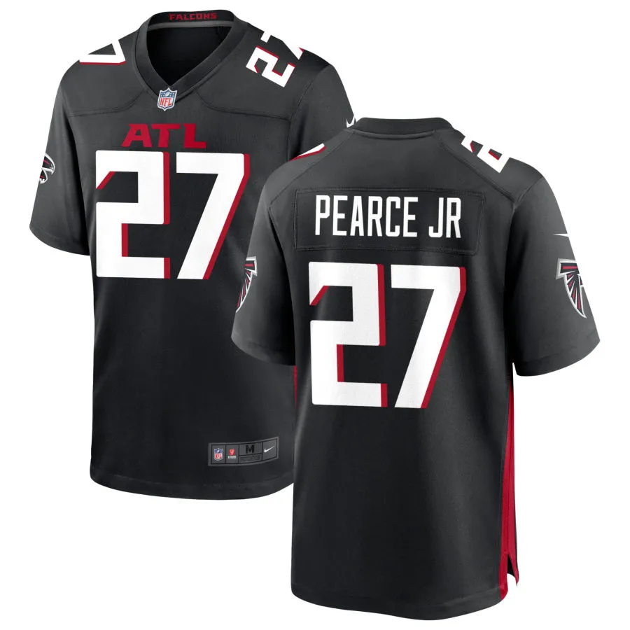 Youth Atlanta Falcons #27 James Pearce Jr. Nike Black Limited Jersey
