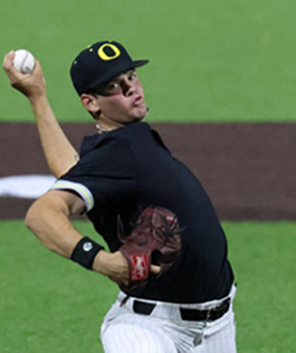 Oregon Ducks #2 Grayson Grinsell Black College Baseball Game Jersey