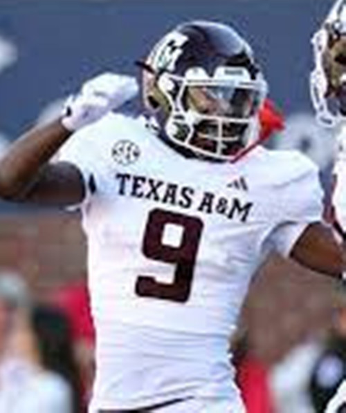 Texas A&M Aggies #9 Jacob Zeno 2025 White College Football Game Jersey