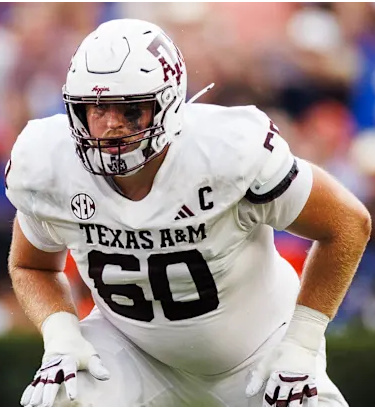 Texas A&M Aggies #60 Trey Zuhn III 2025 White College Football Game Jersey