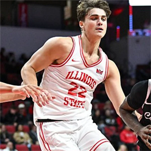 Illinois State Redbirds #22 Ty Pence 2025-26 White Basketball Game Jersey