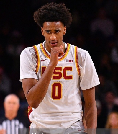 USC Trojans Custom White 2026 Big 10 Basketball Game Jersey