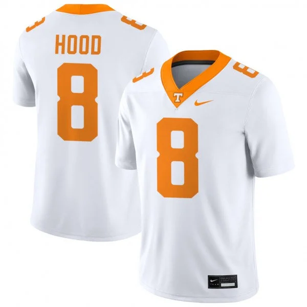 Tennessee Volunteers #8 Colton Hood White College Football Game Jersey